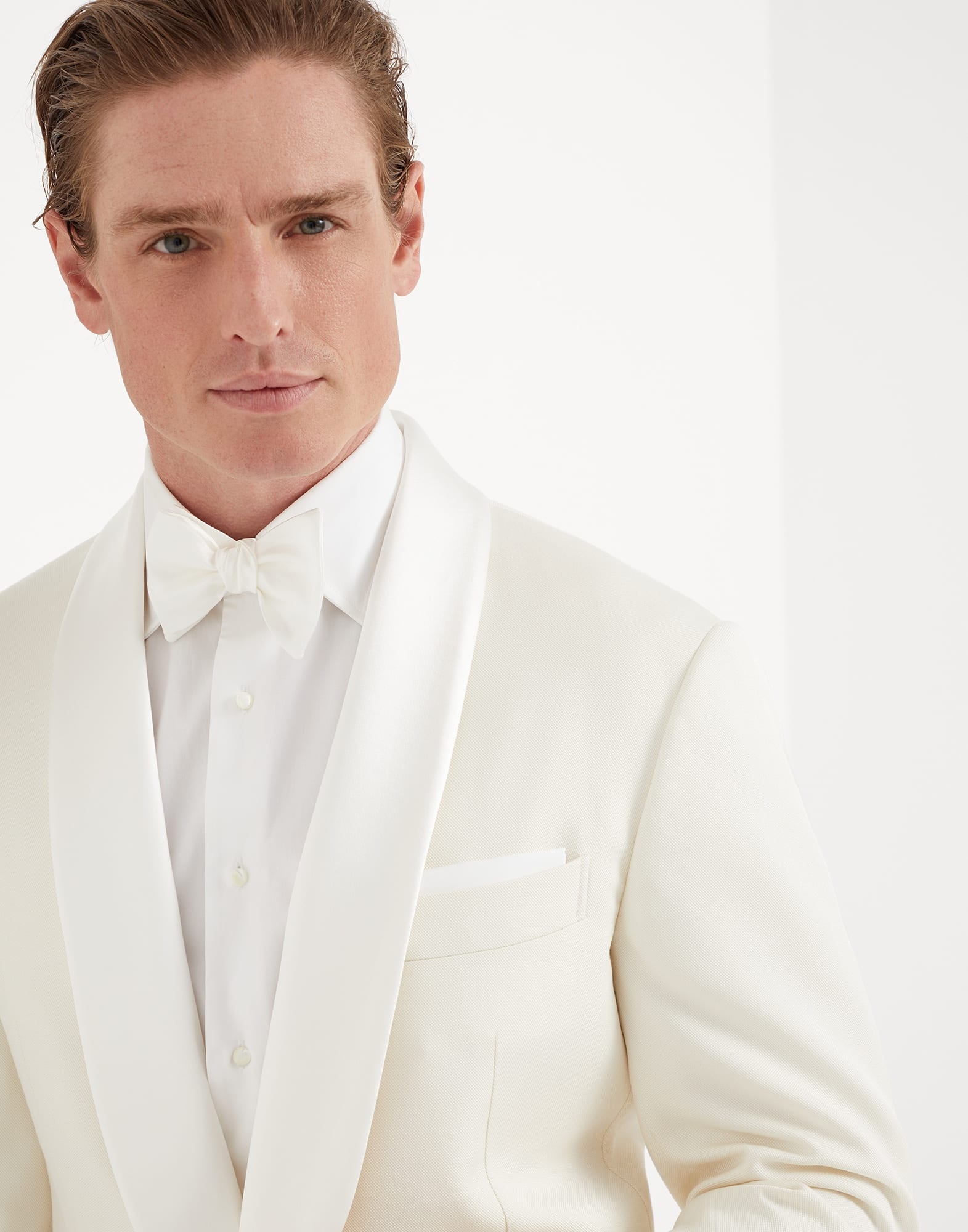 Giza cotton pocket square - 3