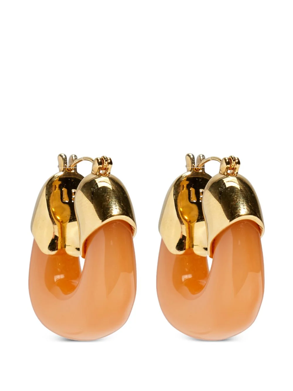Organic hoop earrings - 1