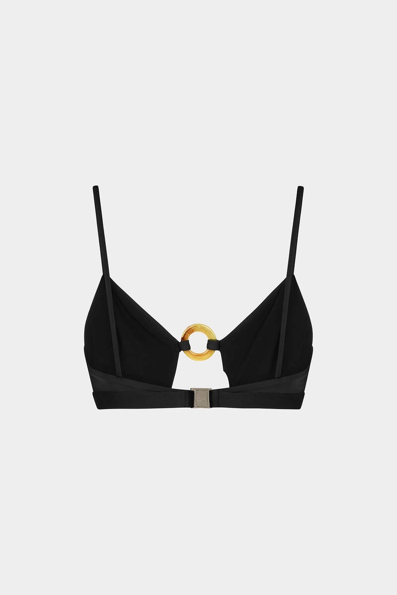 RINGS BIKINI BANDEAU TOP - 2