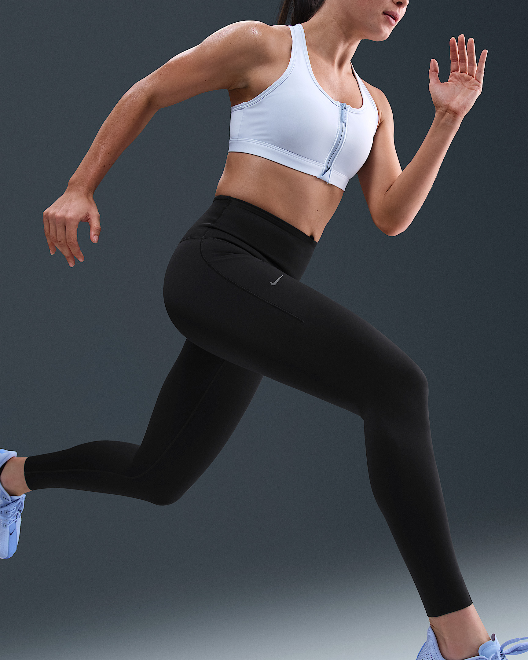 Nike Go Women's High-Waisted 7/8 Leggings with Pockets - 5
