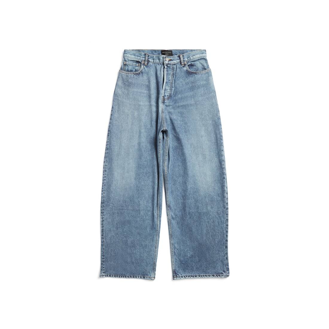 Women's Trompe L'œil Large Baggy in Blue - 1