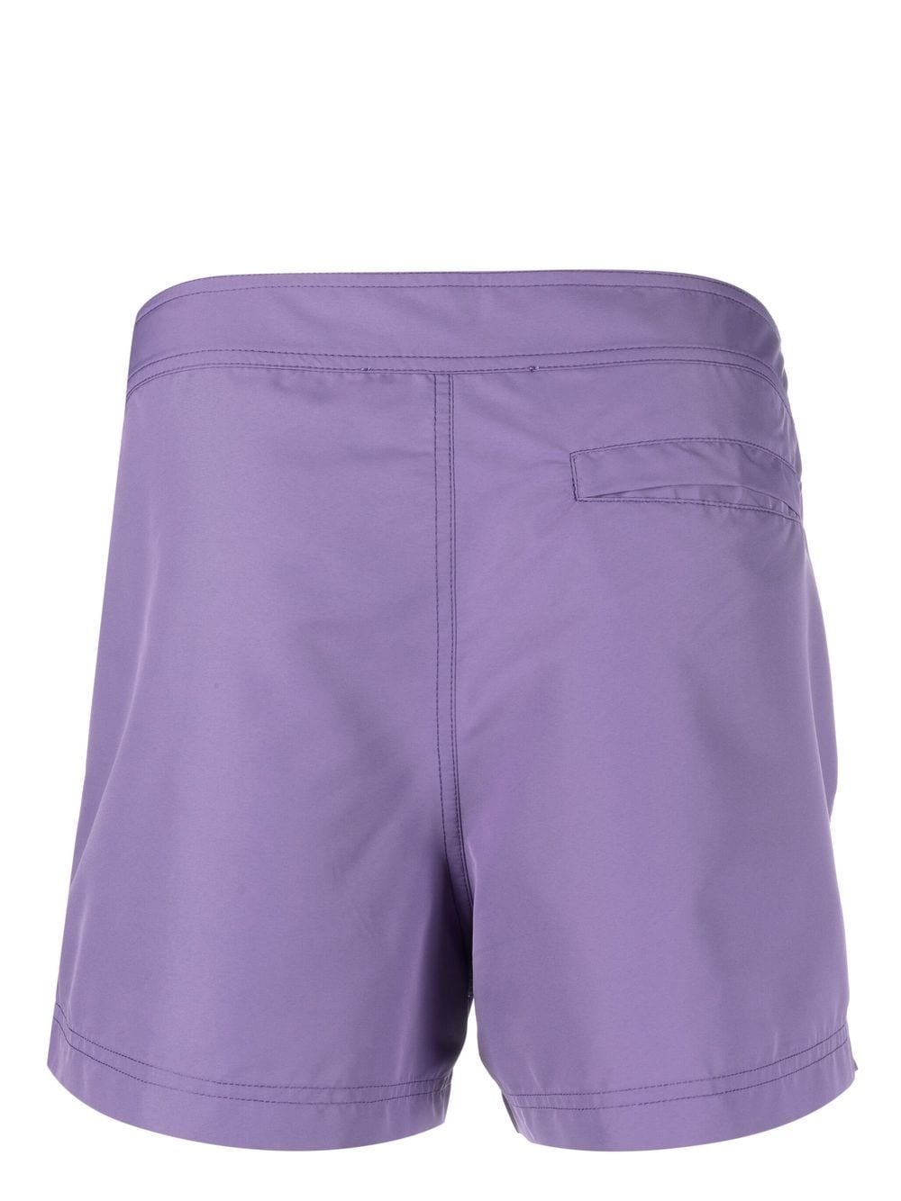 Sunrise Off Quote-print swim shorts - 2