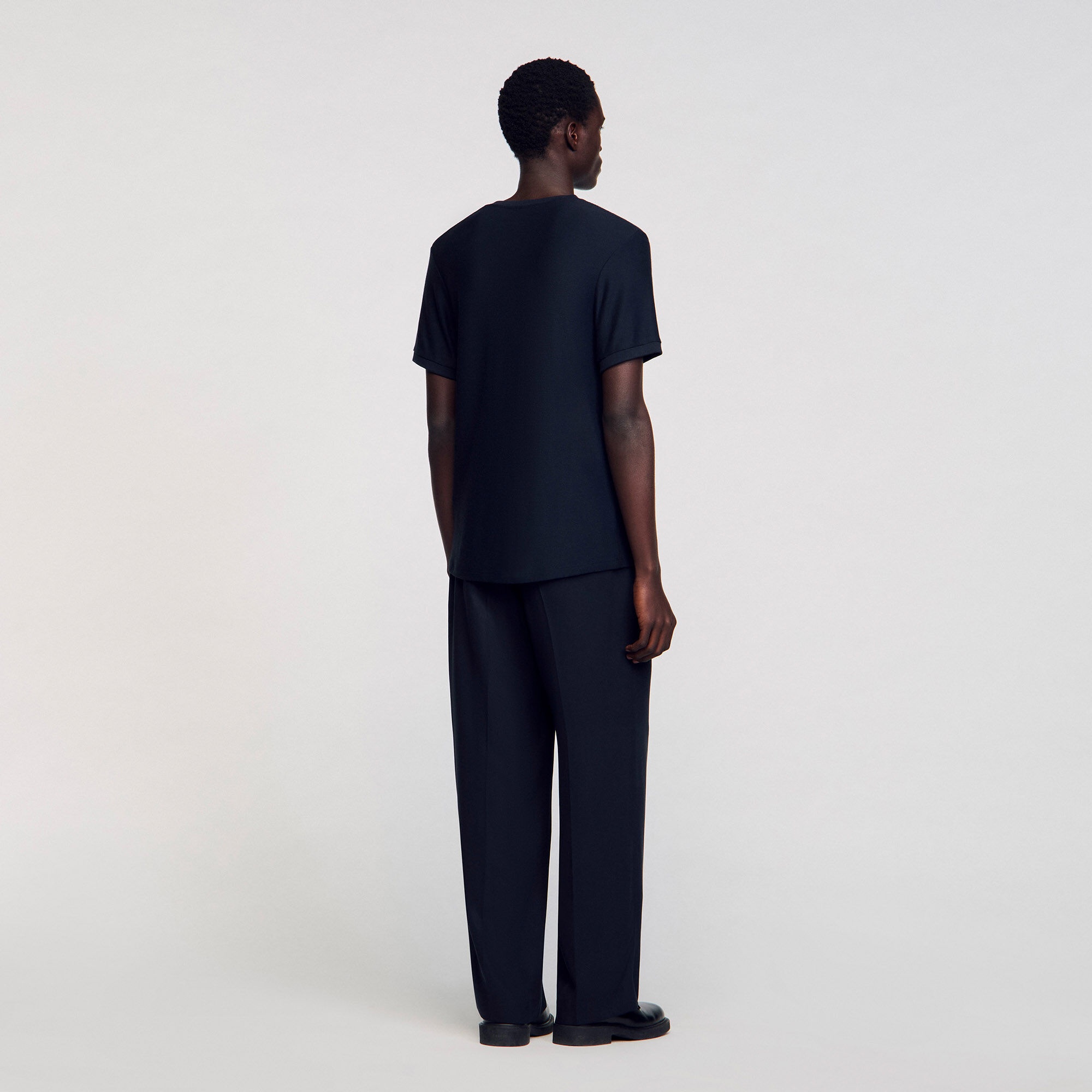 MOCK NECK T-SHIRT - 5