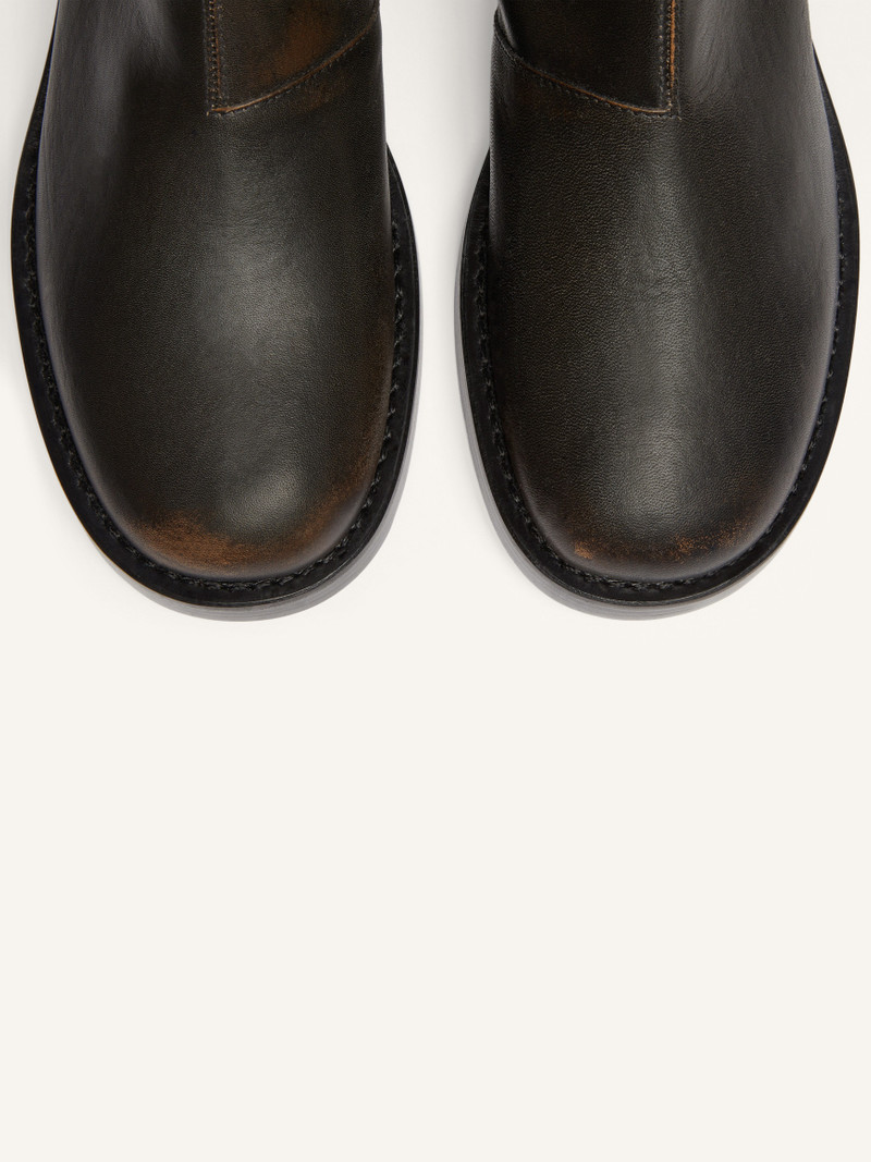 RIDER PATINA LEATHER BOOTS 5