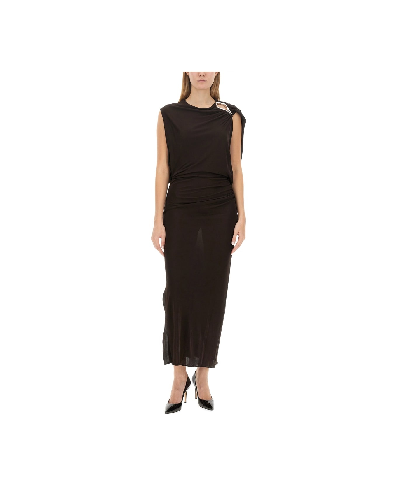 Draped Dress - 4