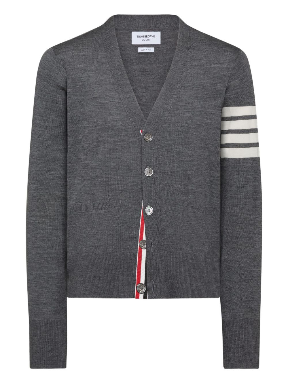 4-Bar knitted cardigan - 1