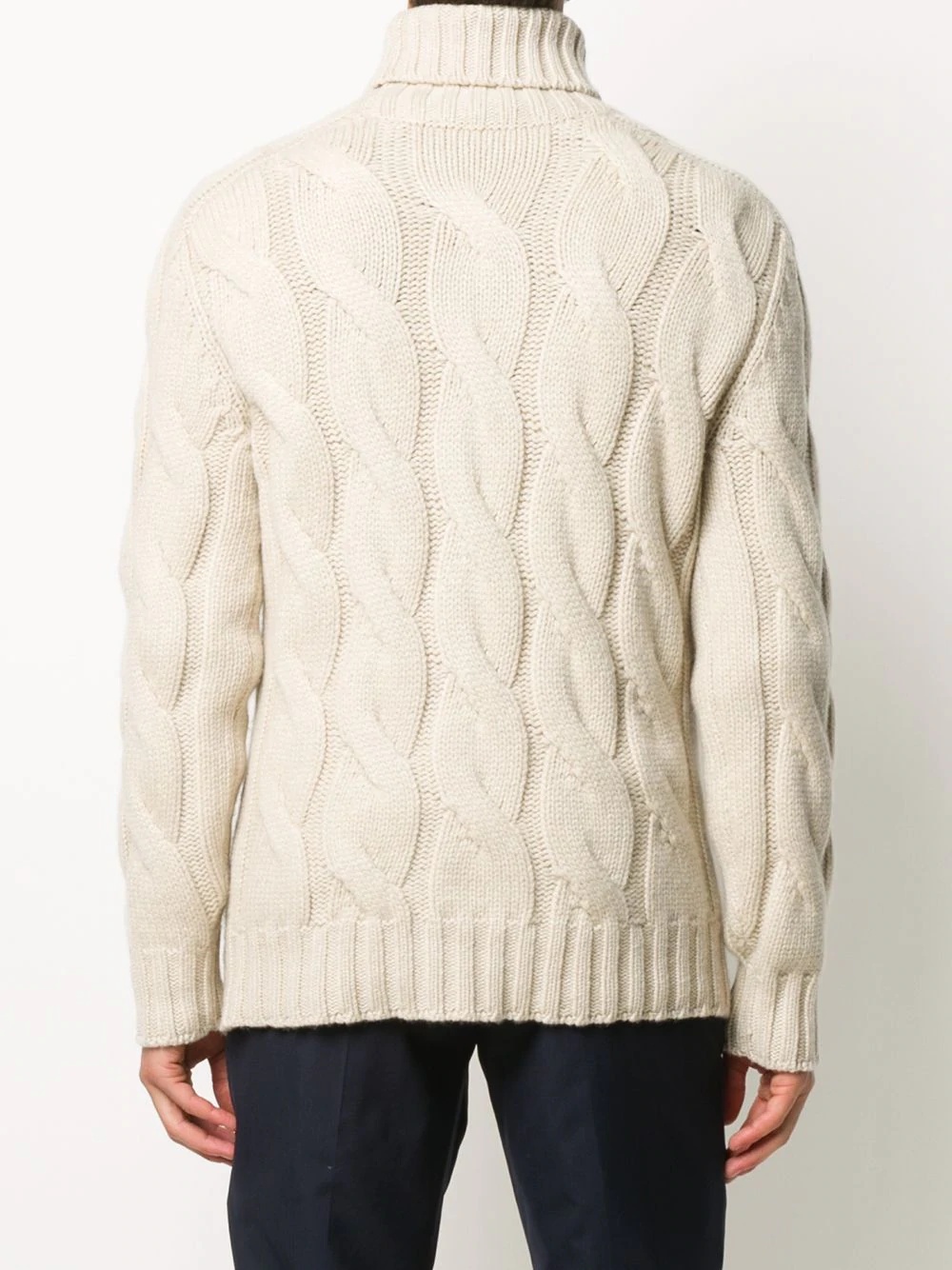 cable knit jumper - 4