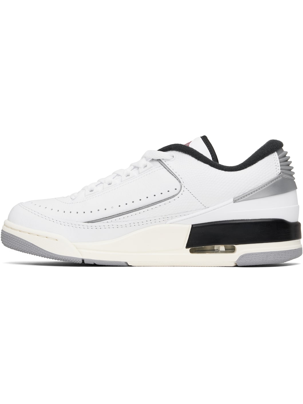 White & Gray Jordan 2/3 Sneakers - 3