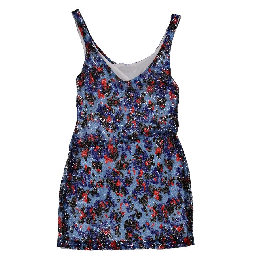 Atlein Ladies Sequin Camo Dress - 5