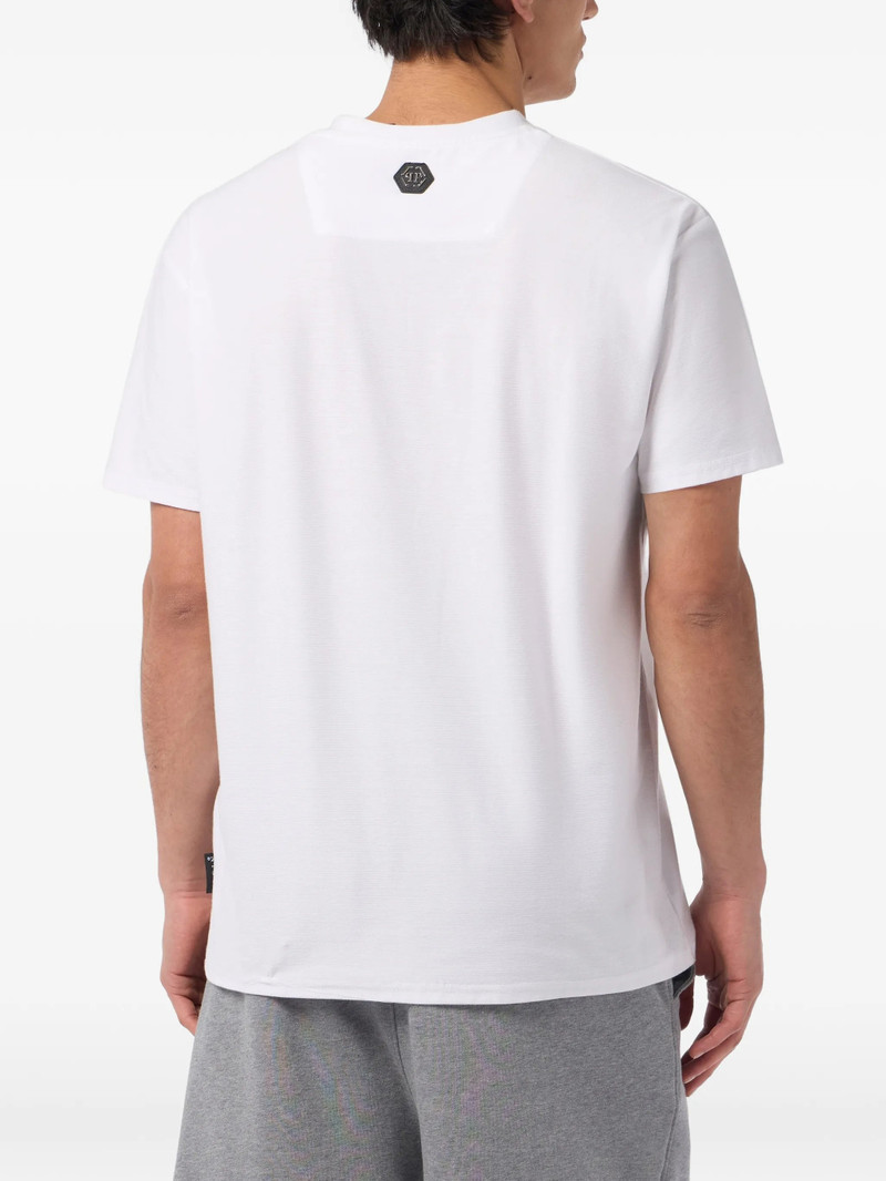 PHILIPP PLEIN Philipp Plein Hexagon Round-neck T-shirt outlook