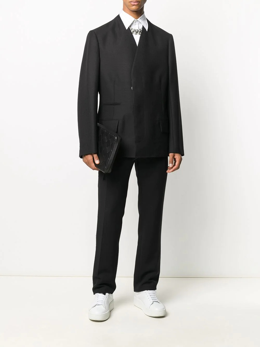 side bands tailored trousers - 2