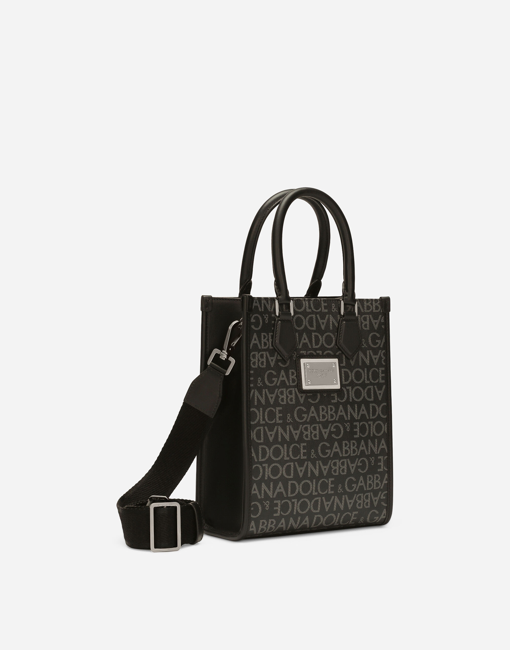 Small coated jacquard bag - 3