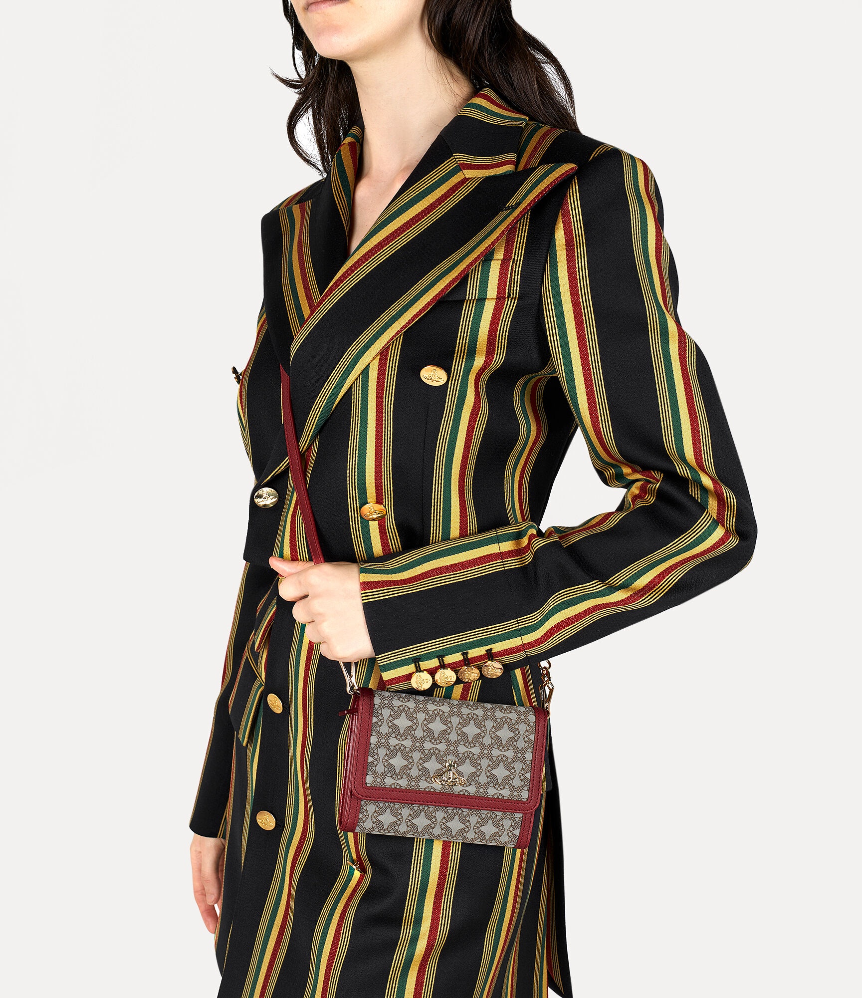 RE-JACQUARD ORBORAMA CROSSBODY WALLET - 2