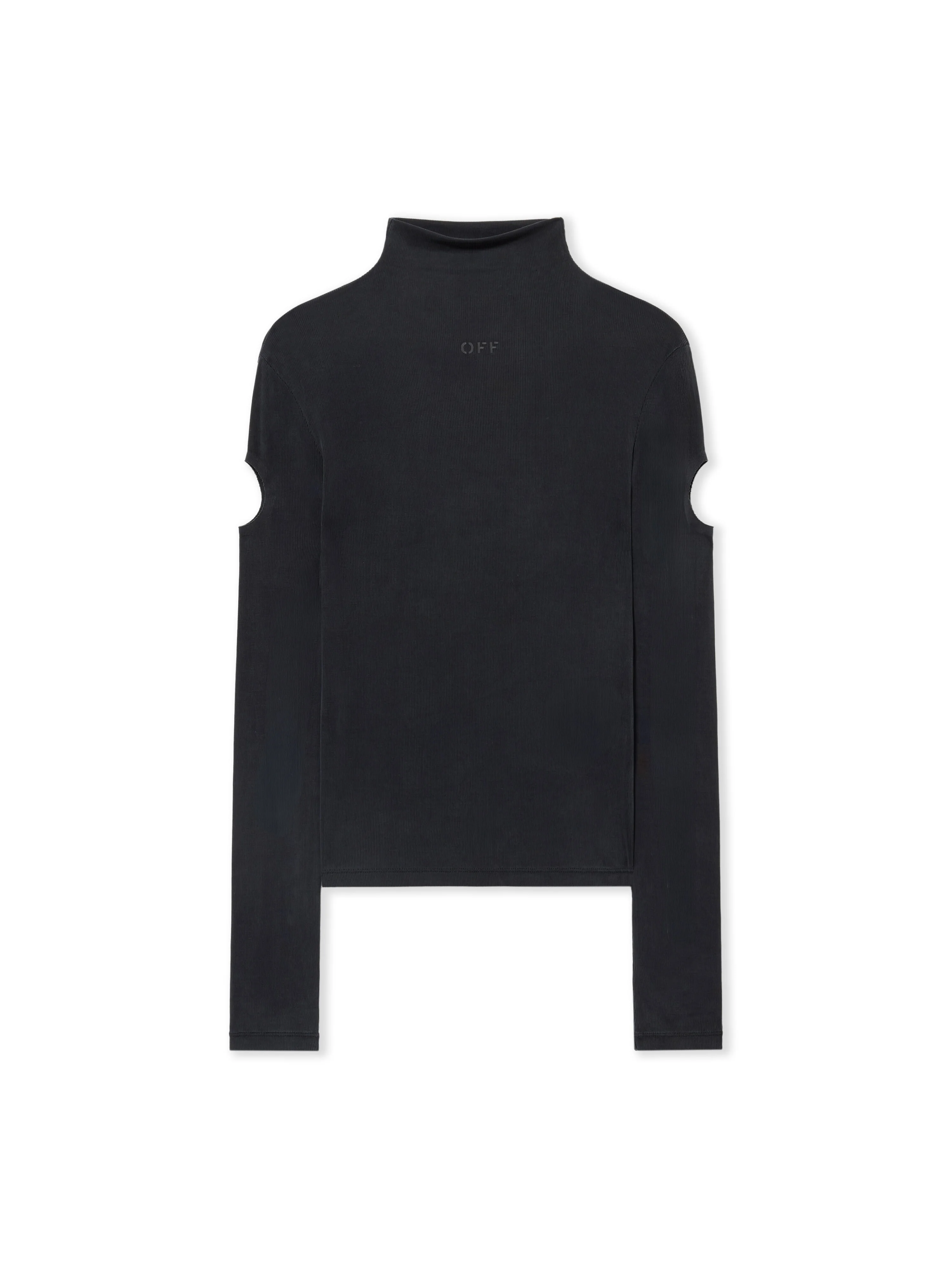 Cupro Rib Meteor Long Sleeve Top - 1