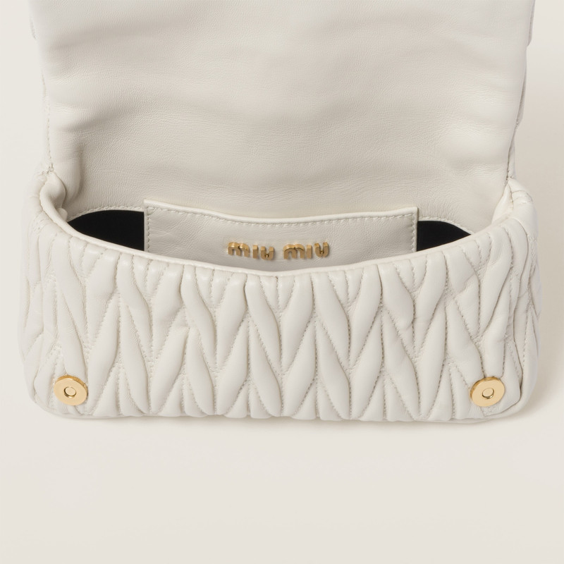 Matelassé nappa leather mini-bag 6