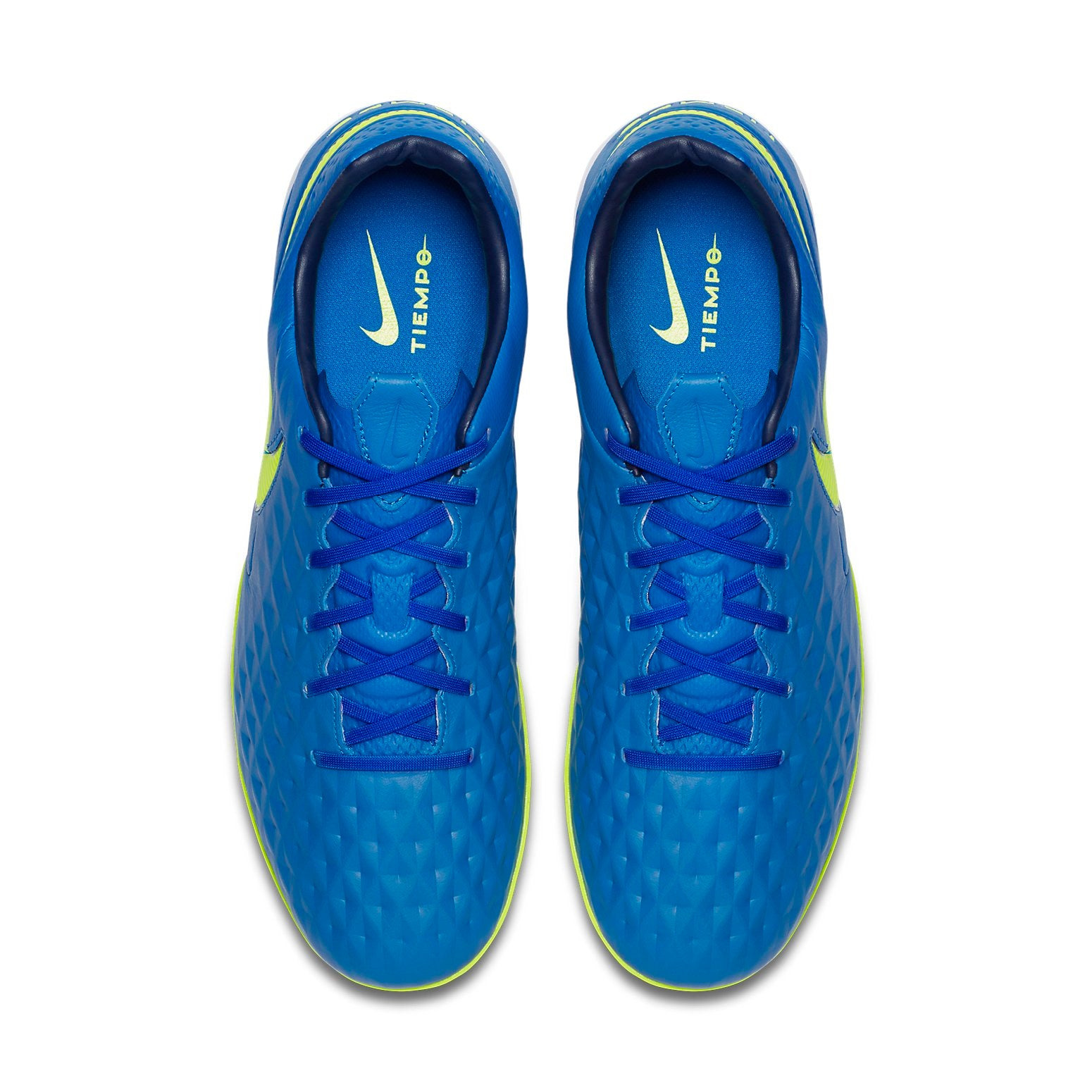 Nike Tiempo Legend 8 Pro TF Turf Artificial 'Blue Dark  Yellow' AT6136-474 - 4