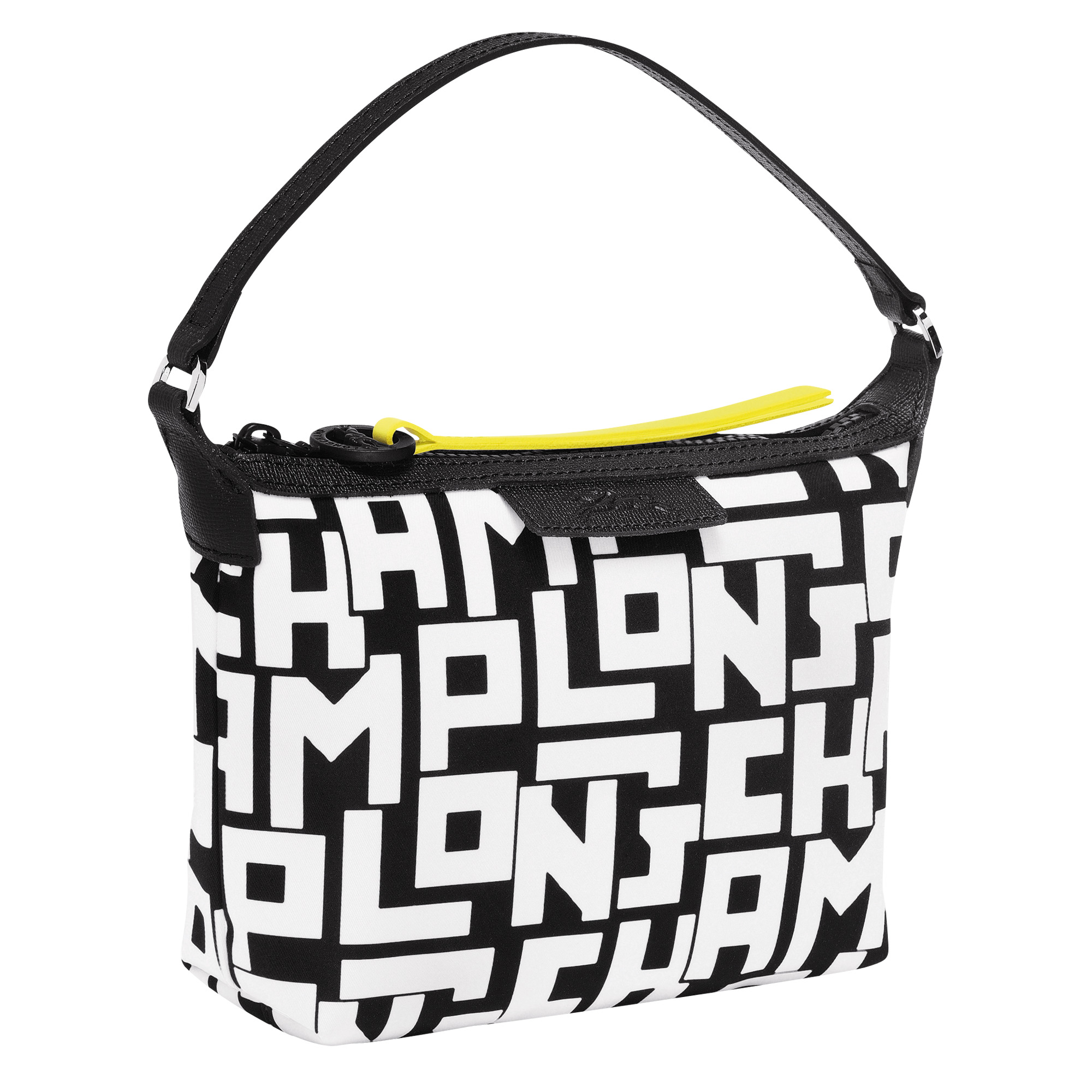 Le Pliage LGP Clutch Black/White - Canvas - 2