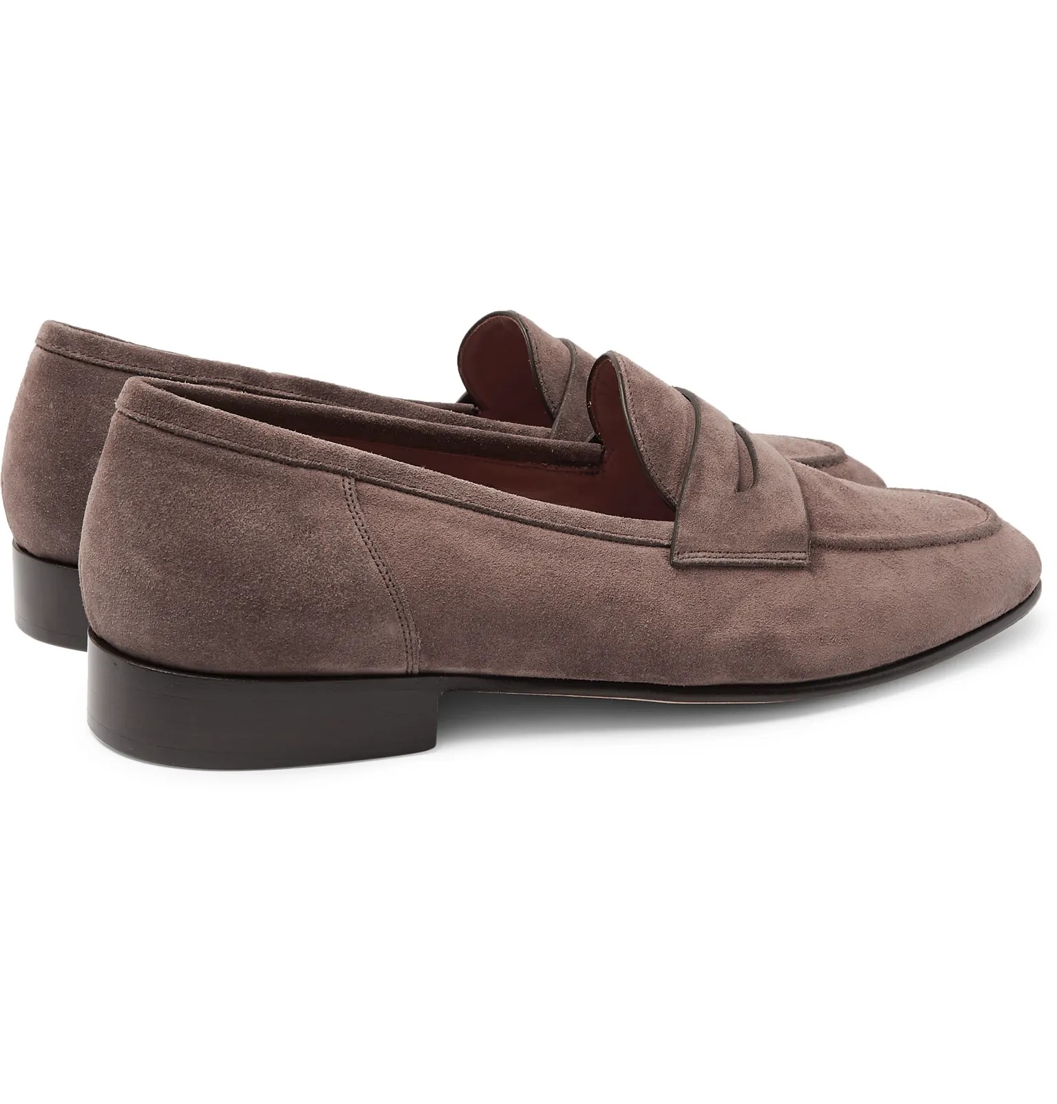 Chessing Suede Penny Loafers - 5