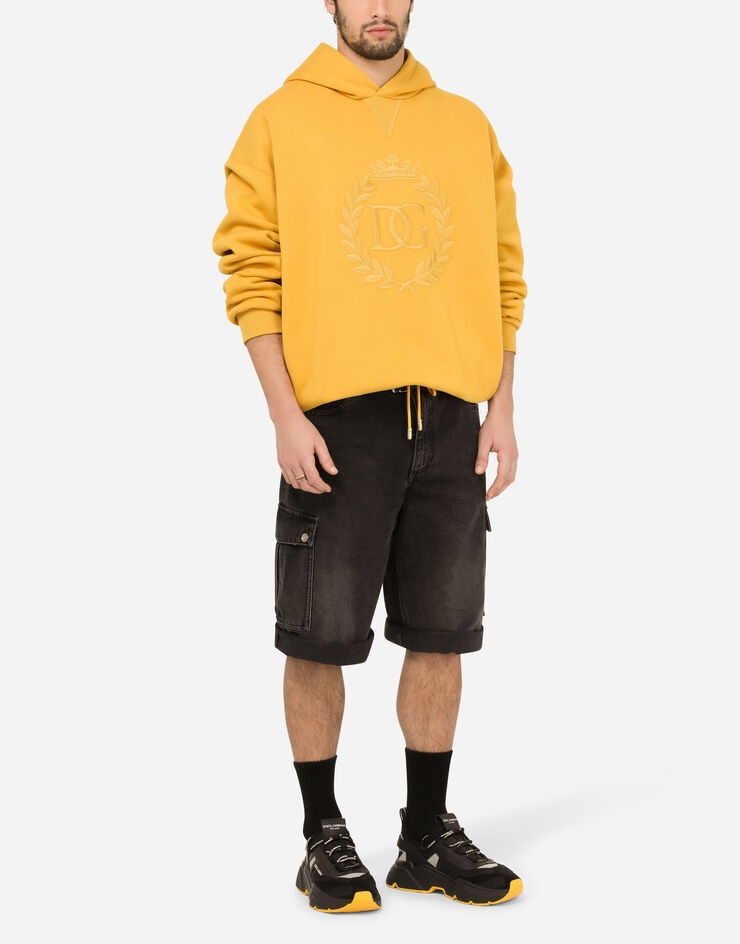 Jersey sweatshirt with DG embroidery - 6