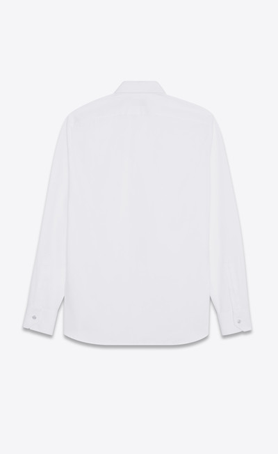 SAINT LAURENT slim-fit shirt in cotton poplin outlook
