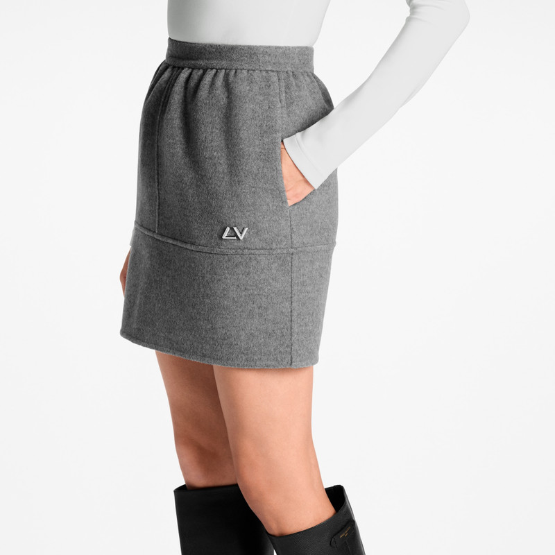 Signature Charm Double Face Skirt 2