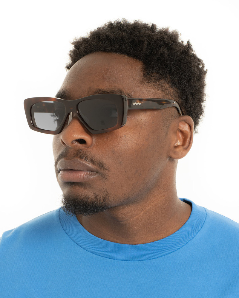 Kopelman Post Modern Primitive Eye Protection - Brown Tortoise/Black 6