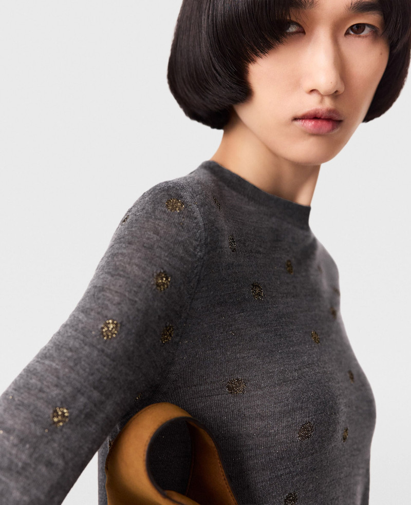 Polka Dot Knit Jumper 3