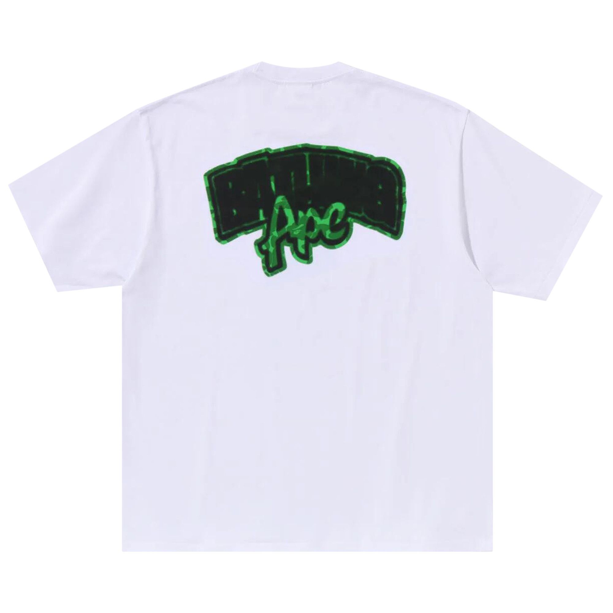 BAPE Spray Frankenstein Relaxed Fit Tee 'White' - 2