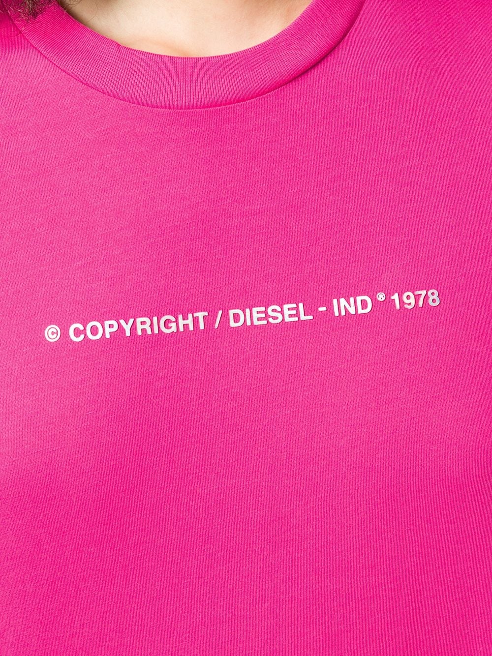 Copyright logo print T-shirt - 5