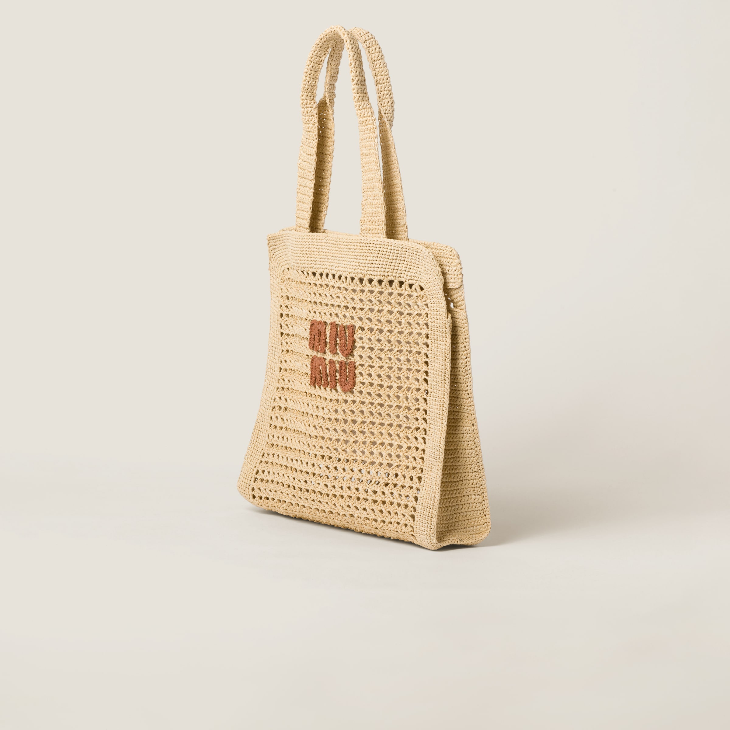 Woven fabric tote bag - 3