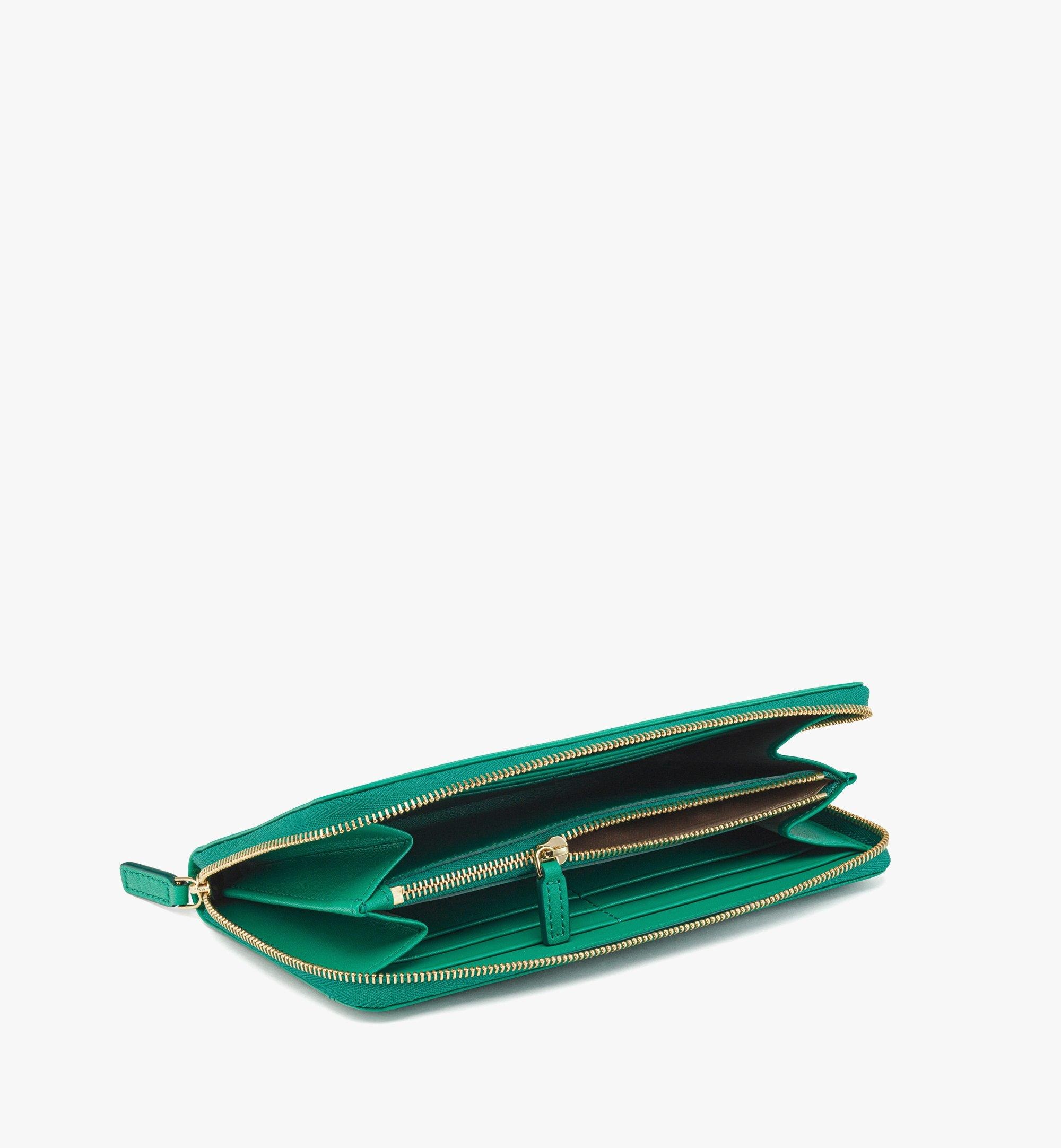 Mode Travia Zip Around Wallet in Spanish Nappa Leather - 2