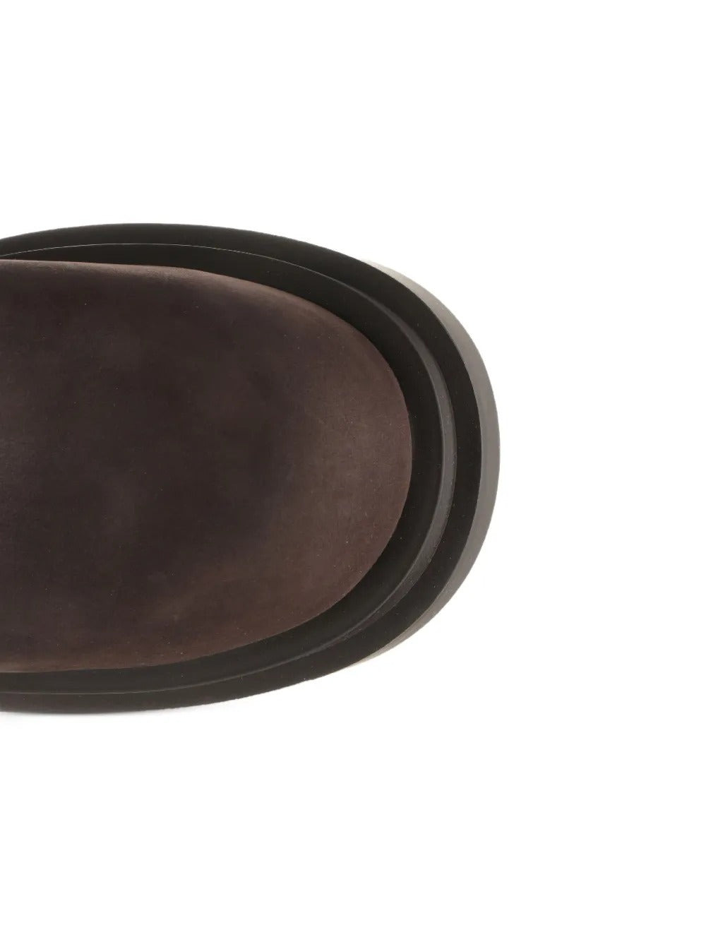 RICK OWENS - Men Nubuck Calf Pull On Bogun Boots - 4