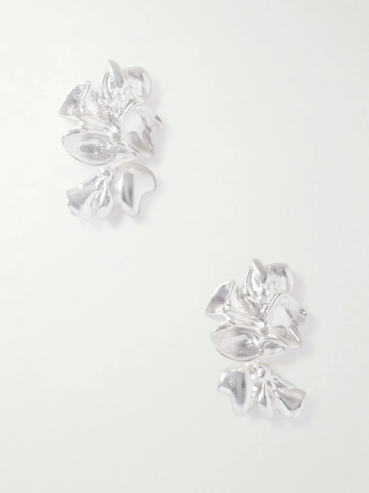 Splotch Silver-plated Earrings - 1