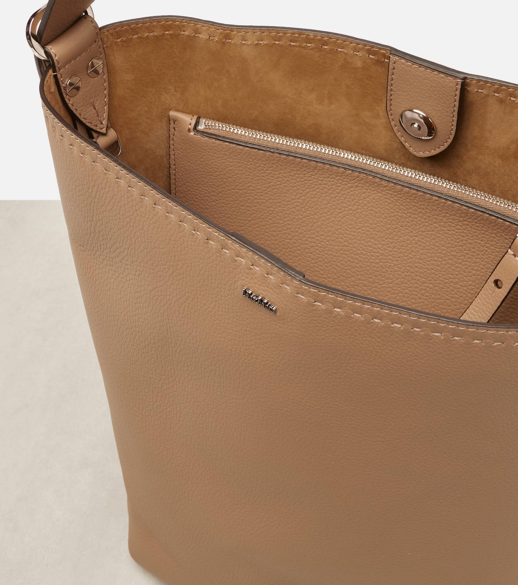 Archetipo Medium leather shoulder bag - 3