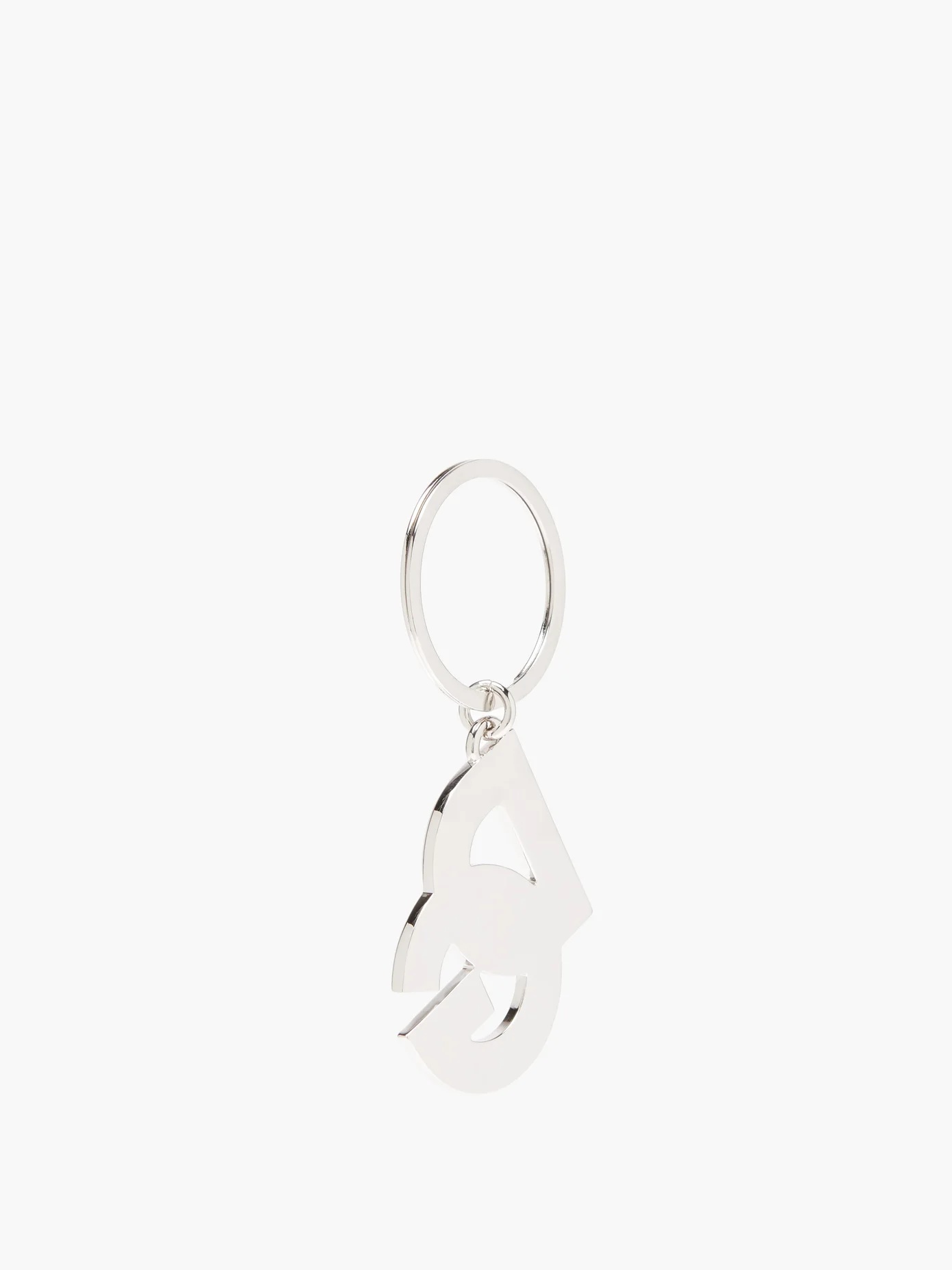 Monogram metal key ring - 3