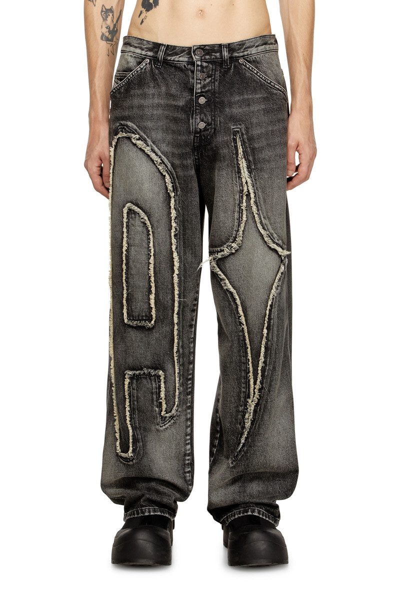 STRAIGHT JEANS D-THUGCLUB 0BEBT 3
