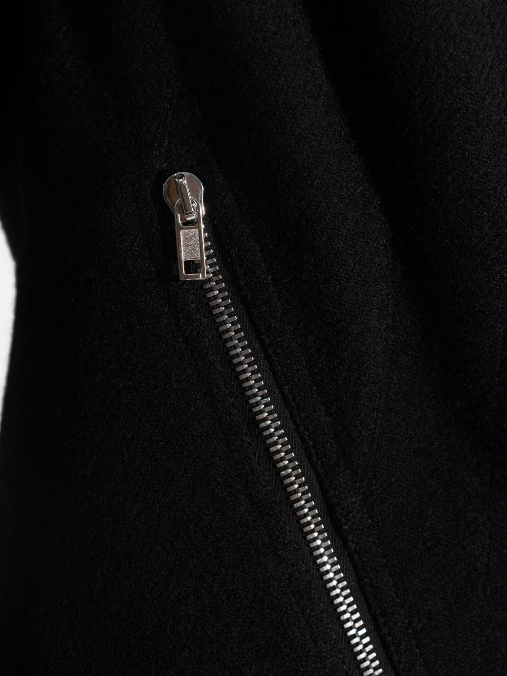 high-neck zip-front jacket - 5