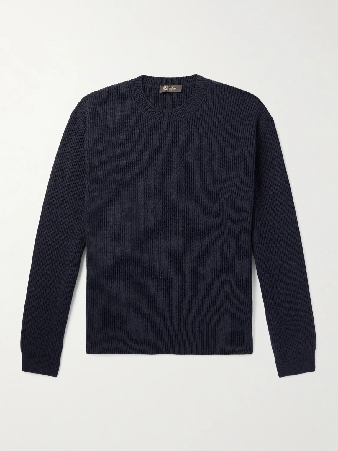 Fobello Ribbed Cashmere Sweater - 1