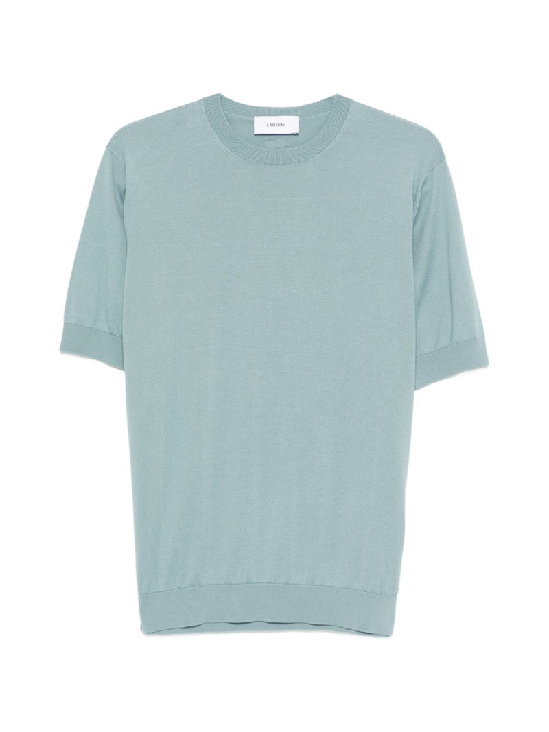crew-neck knitted T-shirt 1