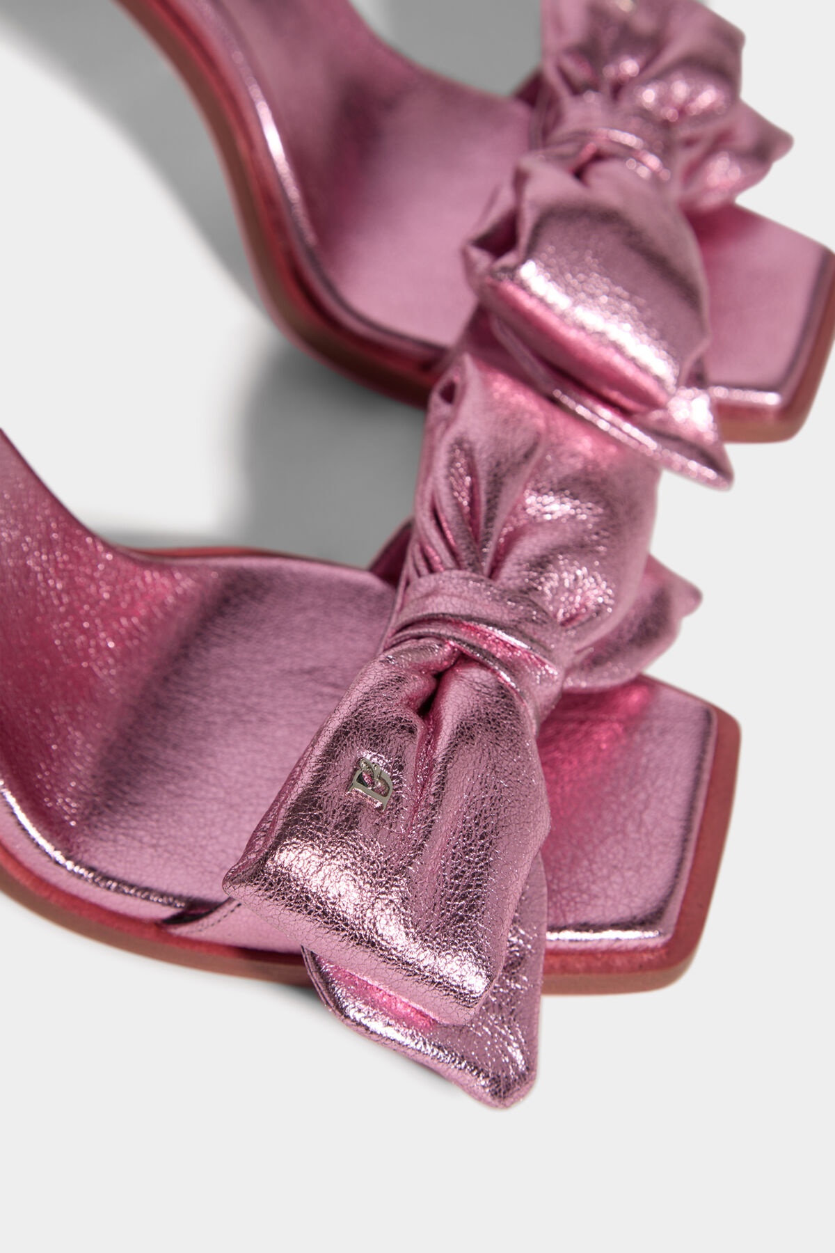HONEY BOW HEELED SANDALS - 4