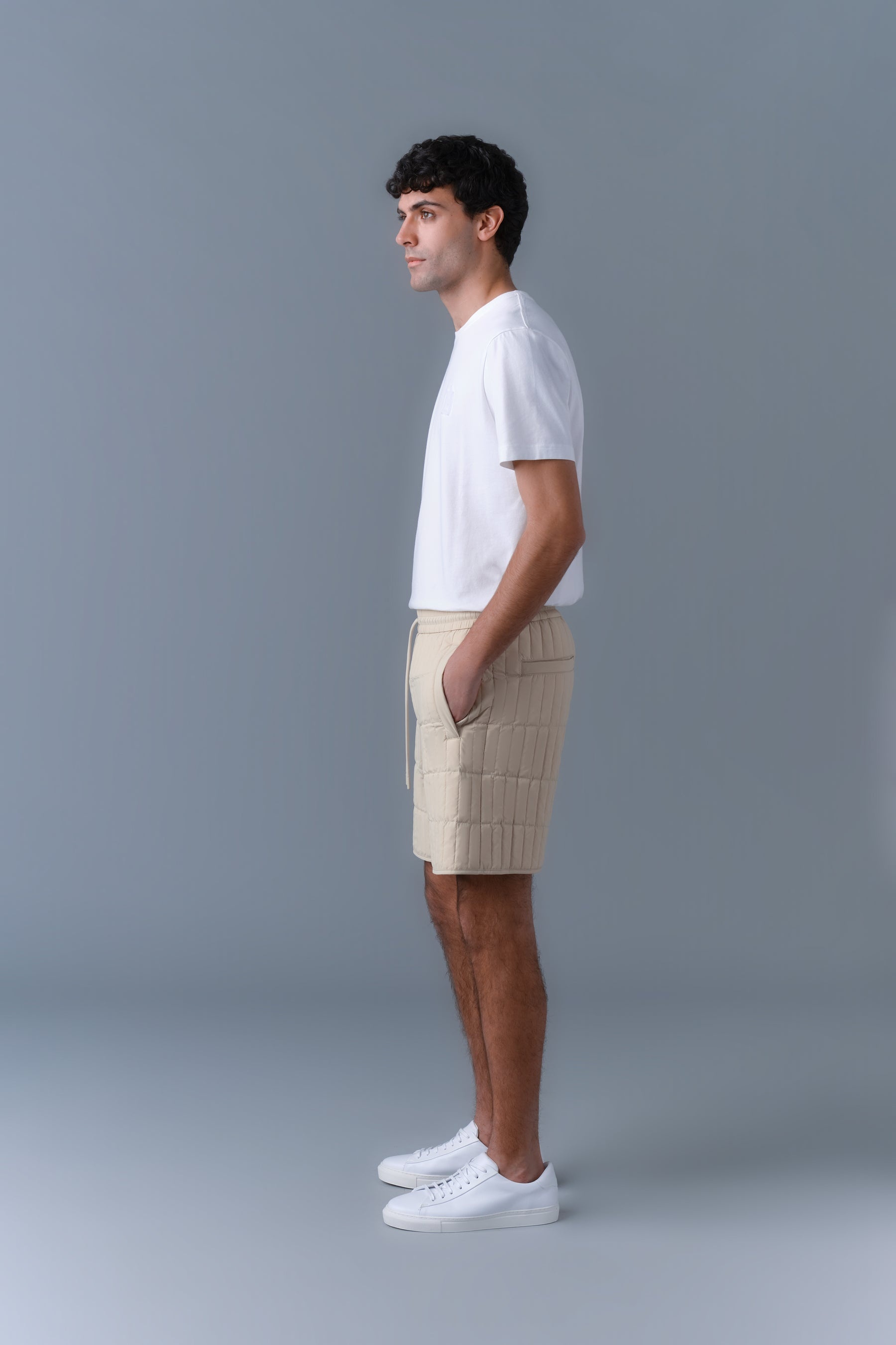 SEBASTIAN Vertical Quilted Shorts - 3
