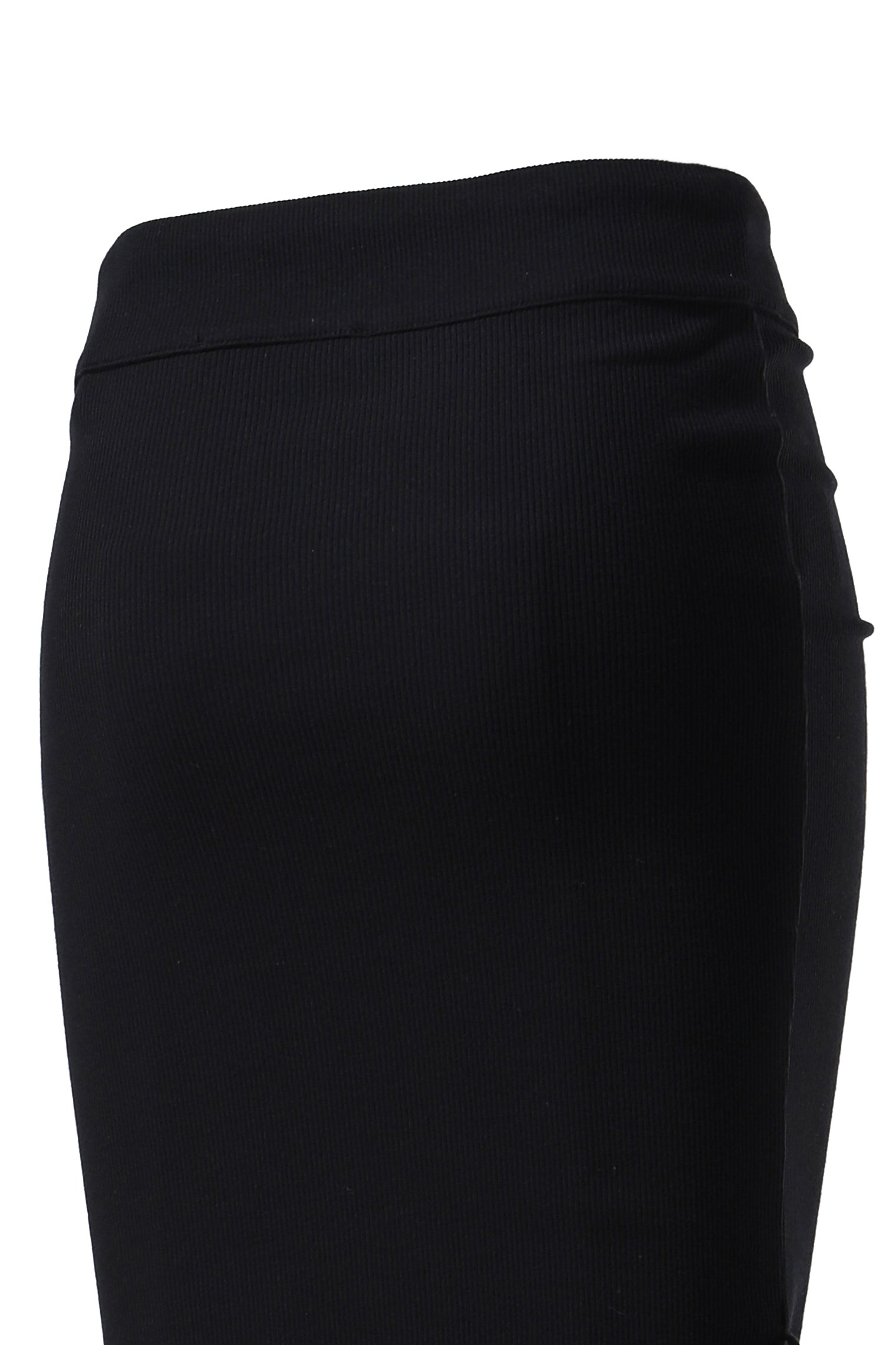 RIB SKIRT / BLK - 9