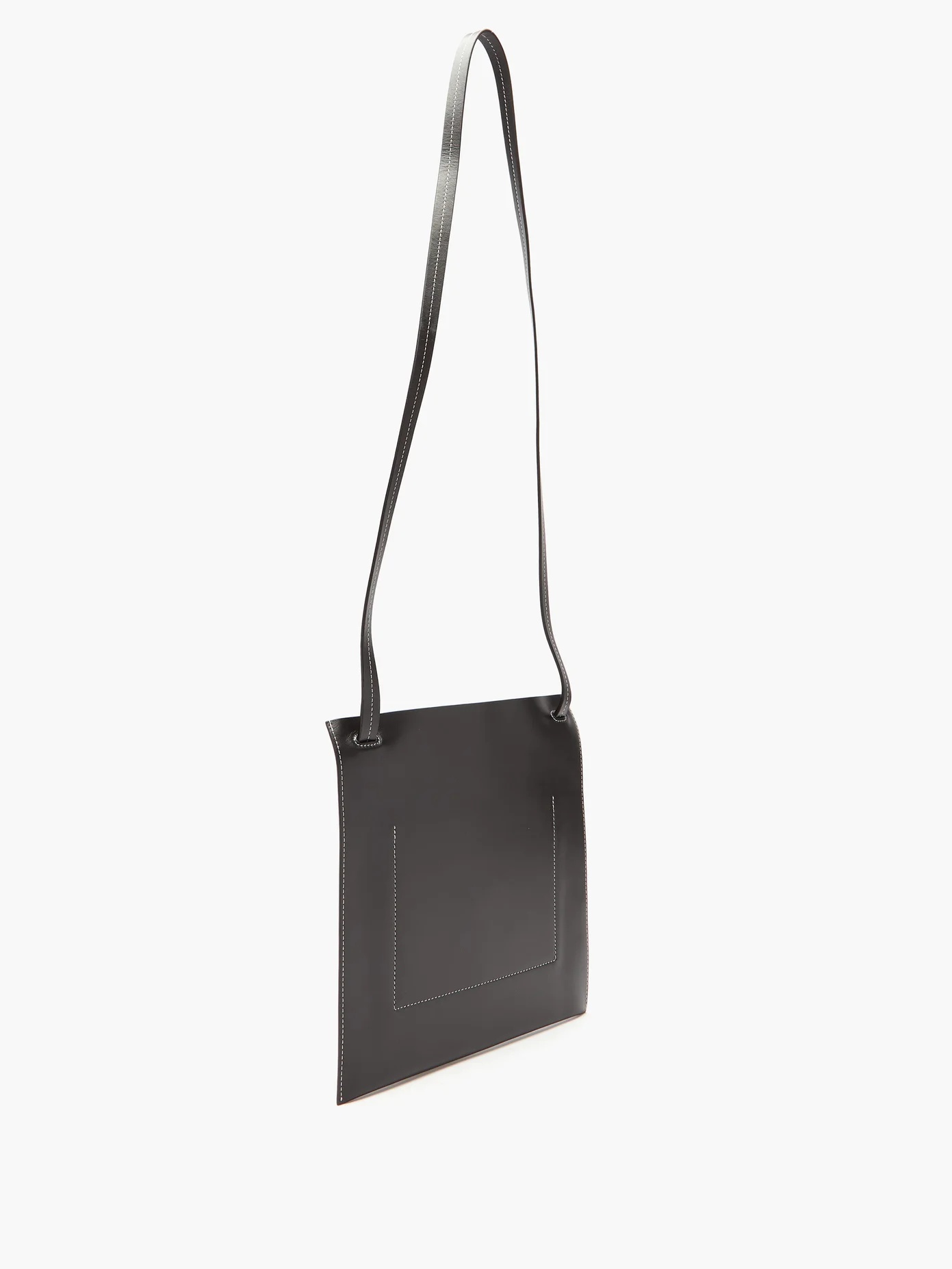 Toggle-strap small leather tote bag - 4