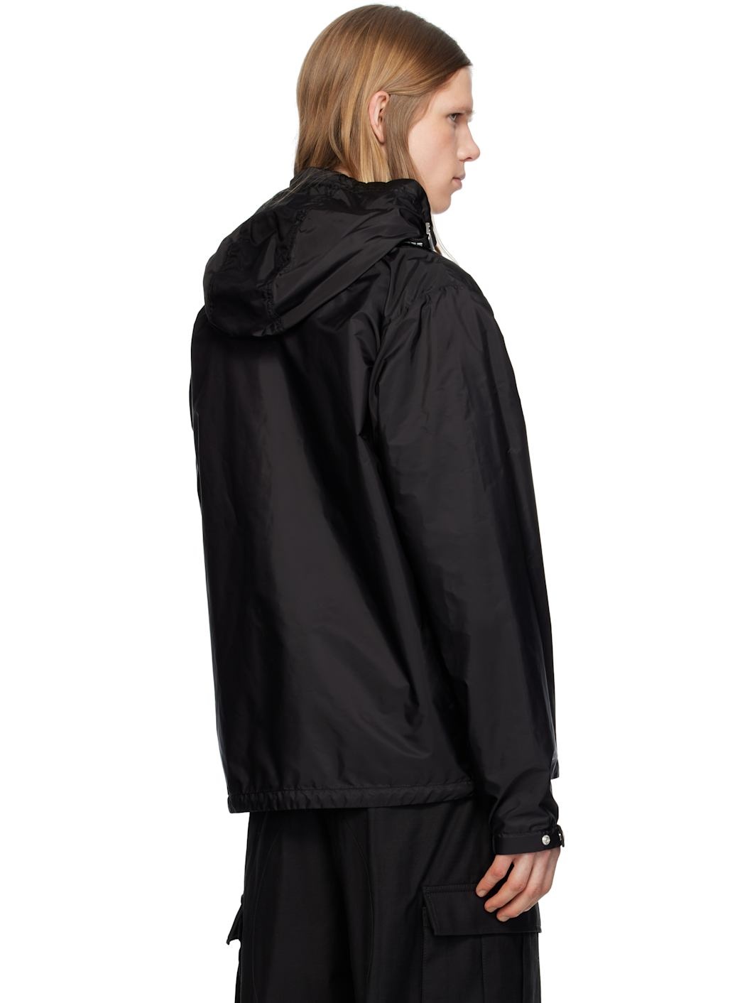 Black Remoray Hooded Jacket - 3