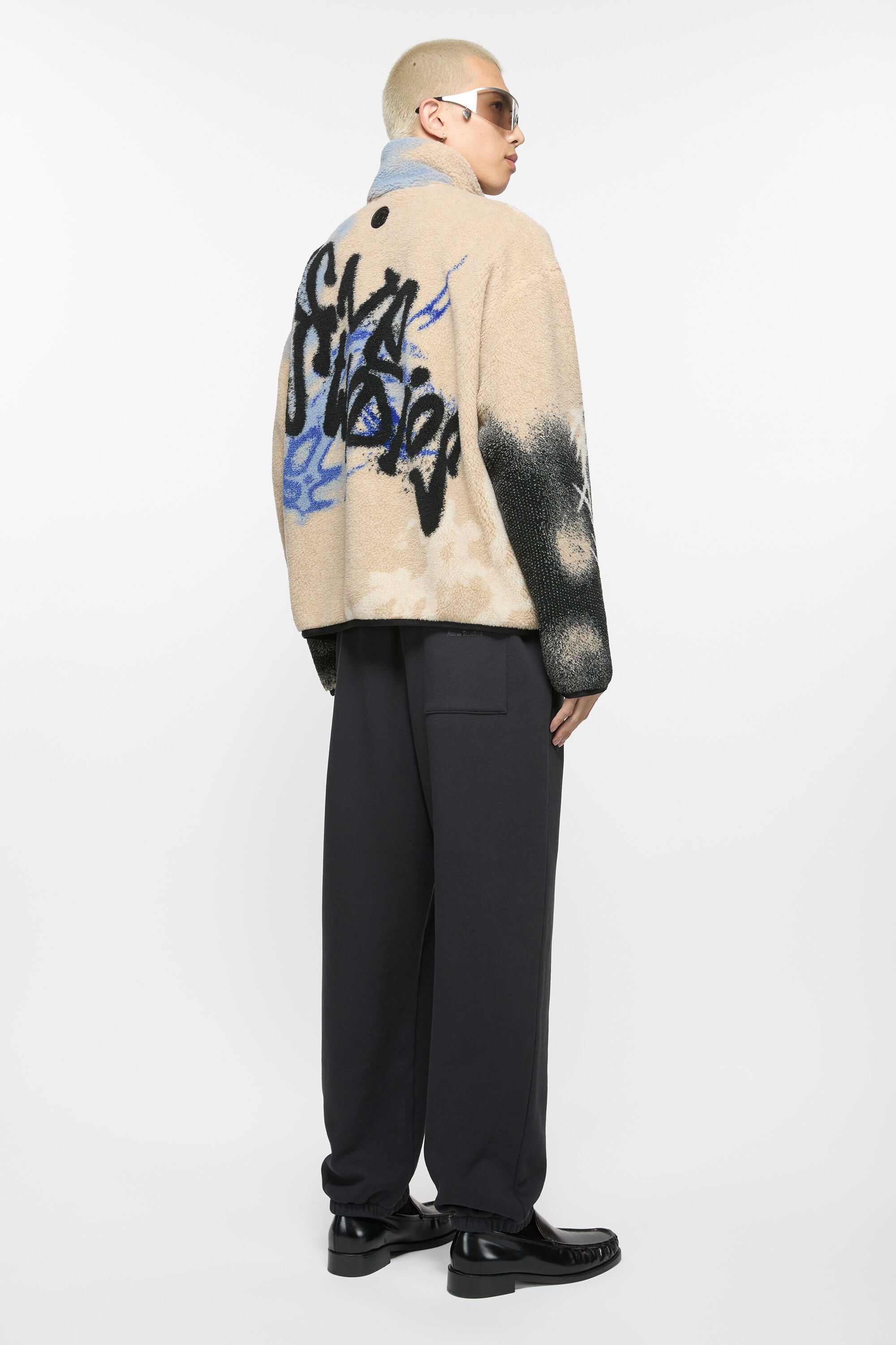 Cotton sweatpants - Black - 3