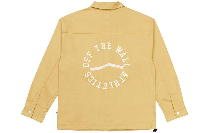 (WMNS) Vans Prep School Shacket 'Yellow' VN0002S5YUU - 2