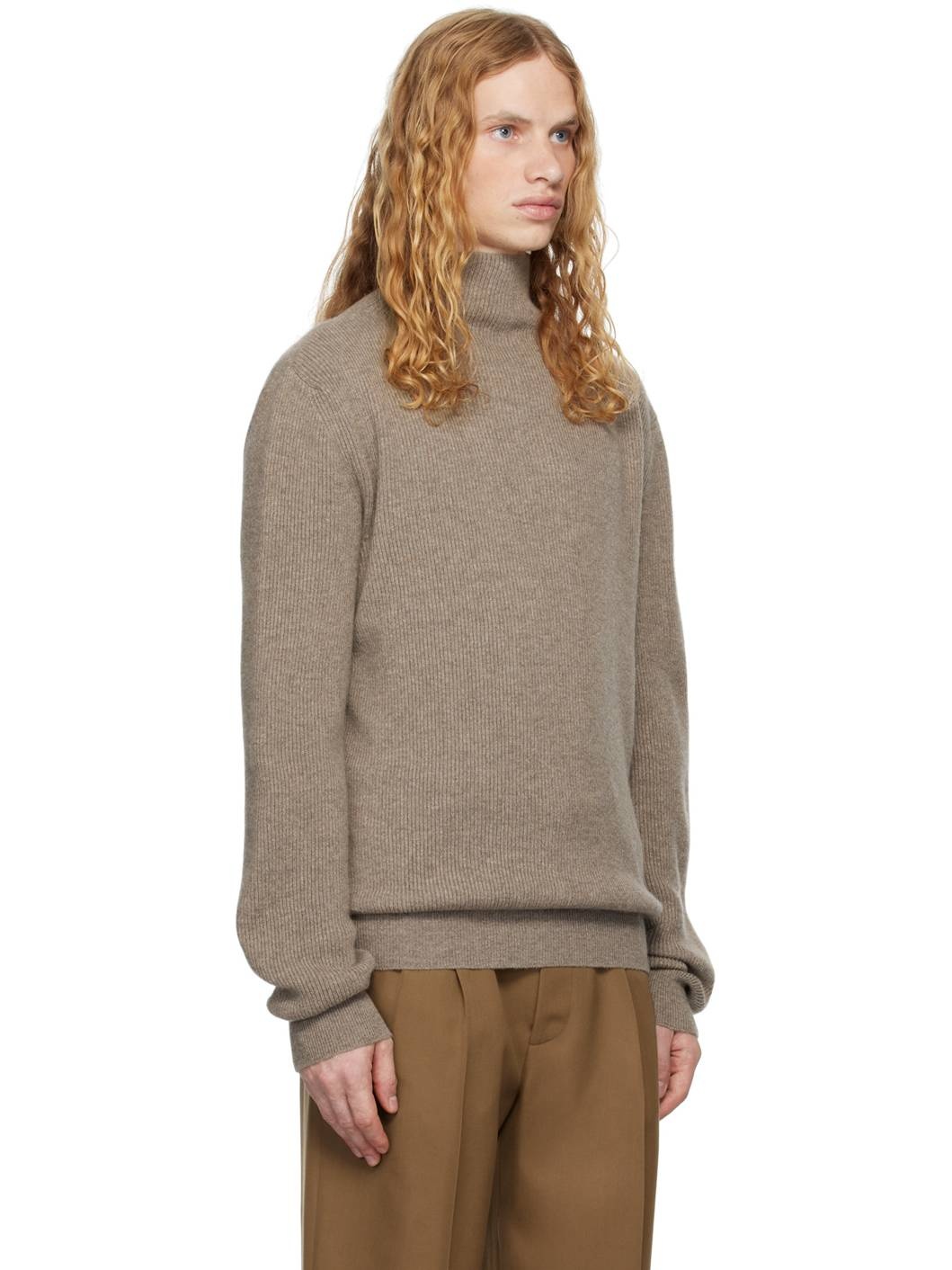Taupe Daniel Sweater - 2