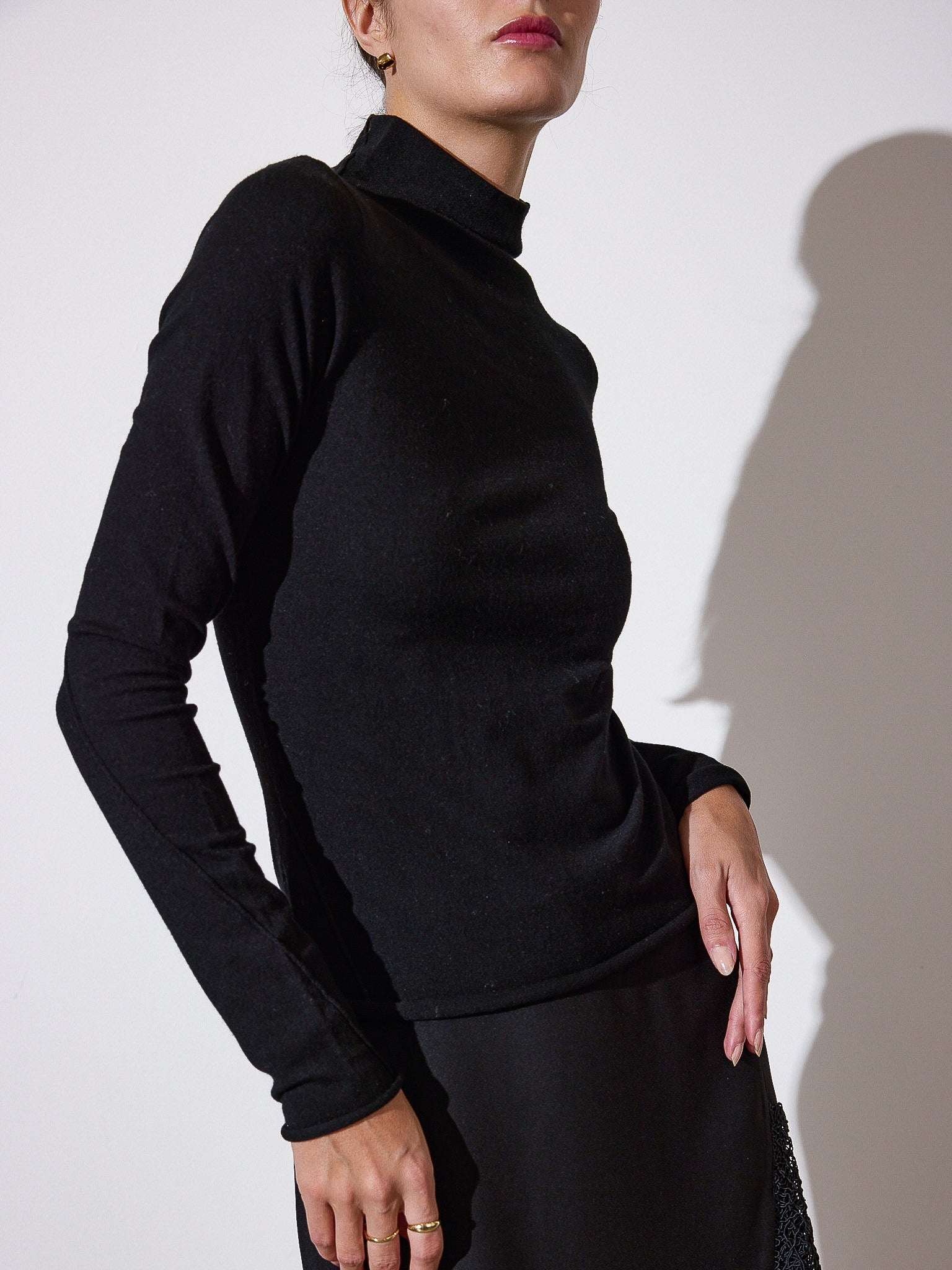 The Anika Mock Neck Top - 2