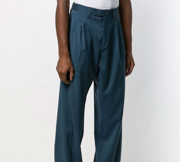 Off-White 2019-20FW Oversized Logo Pants OMCA108F19F170033800 - 3