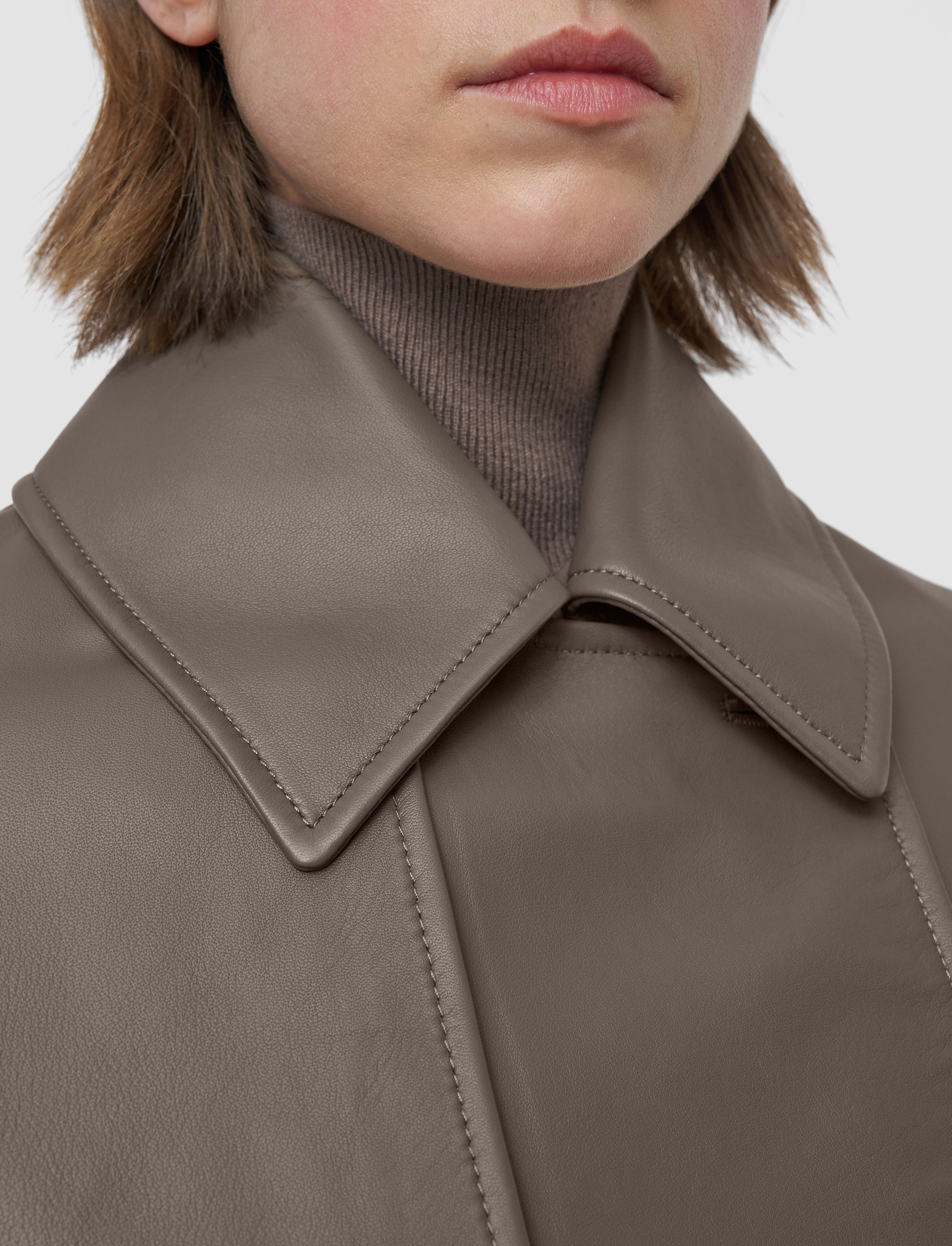 Blaise Nappa Leather Jacket - 3